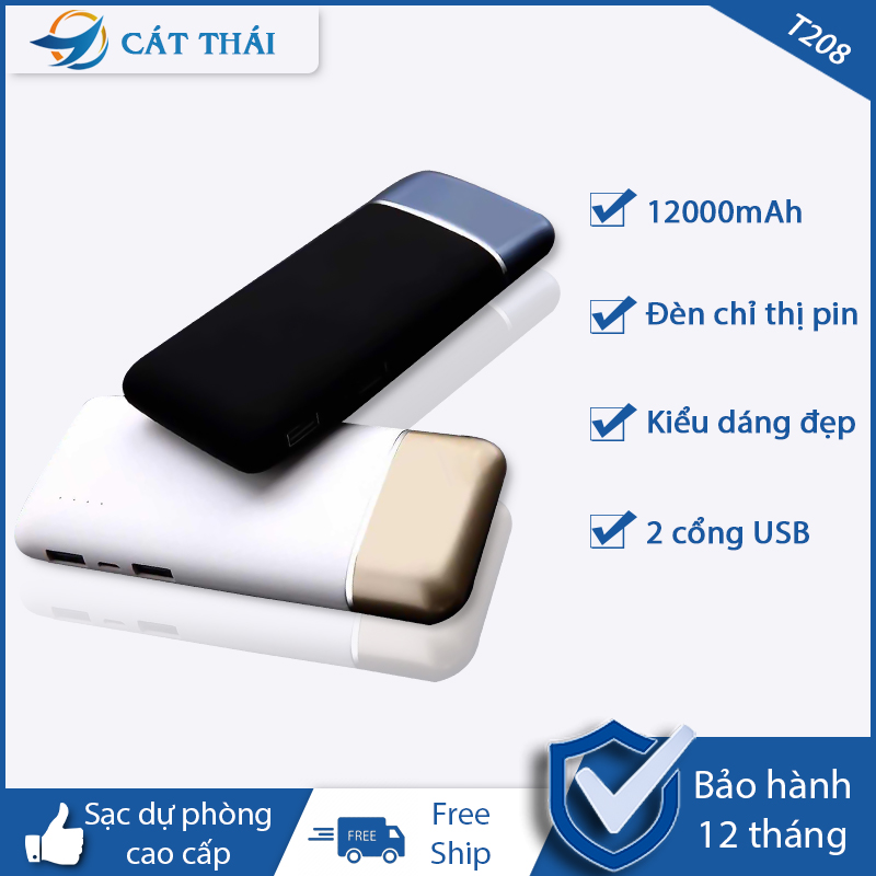 Sạc dự Phòng YM-104 12000mAh