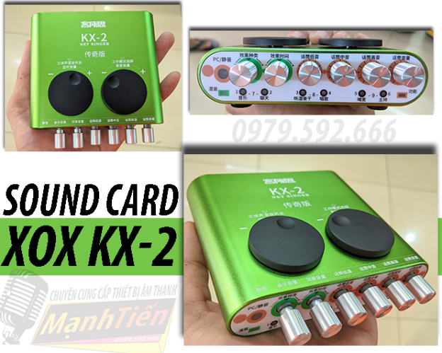 Sound Card Thu Âm XOX KX-2 Huyền Thoại Tự Chỉnh 710186134_VNAMZ-1780206152
