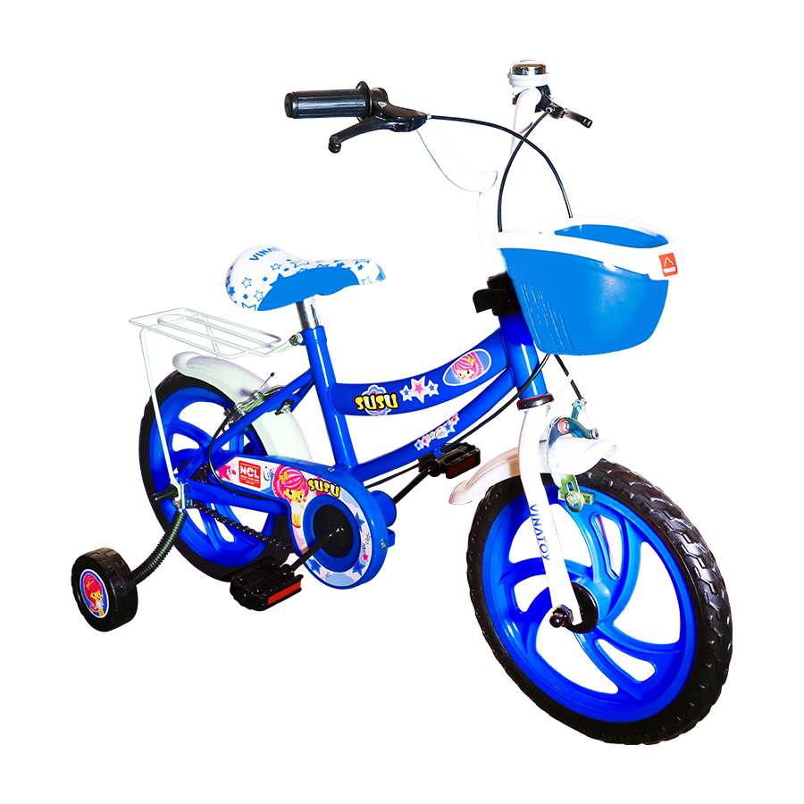 Xe đạp trẻ em Nhựa Chợ Lớn K107 - M1823-X2B - 14 inch, dành cho bé từ 4-5 tuổi