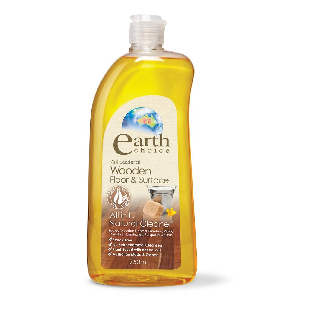 Nước lau sàn Earth Choice cho sàn gỗ 750ml