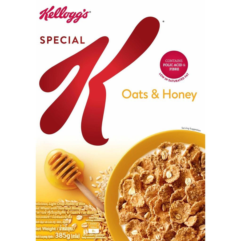 Ngũ cốc ăn kiêng Kelloggs Special K Honey 385g
