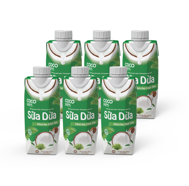 Sữa Dừa Cocoxim Matcha 330ML