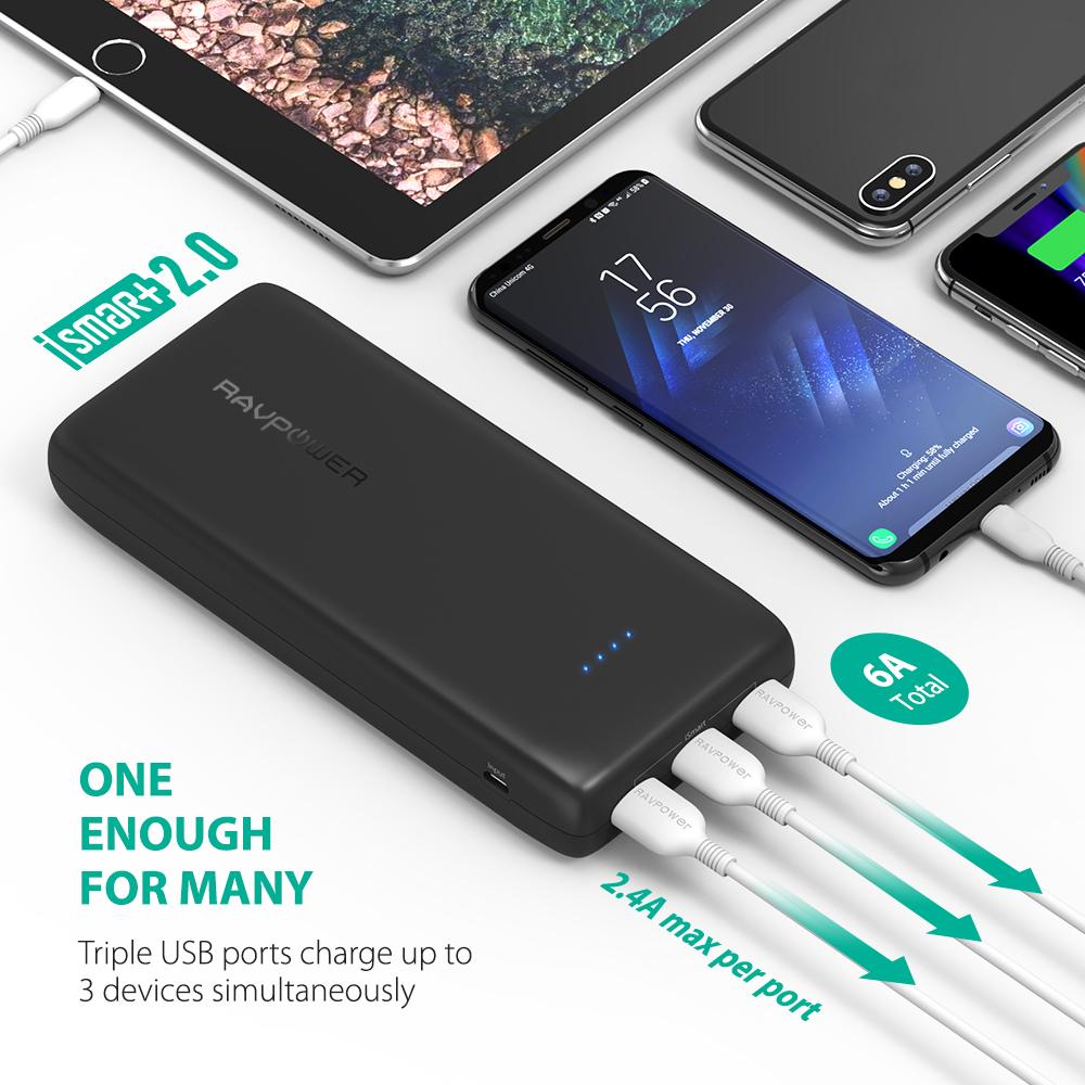 Sạc dự phòng RAVPower RP-PB064 32000mAh