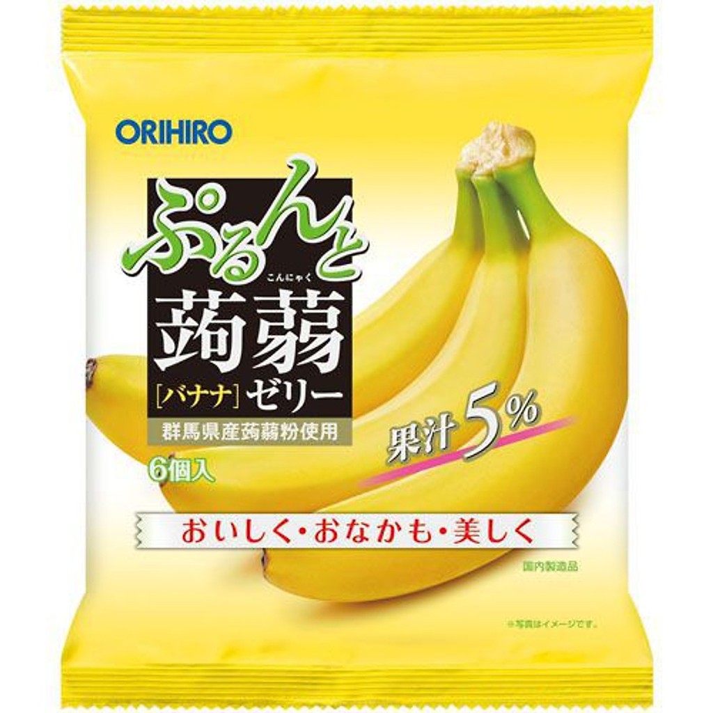 Thạch trái cây Orihiro Chuối
