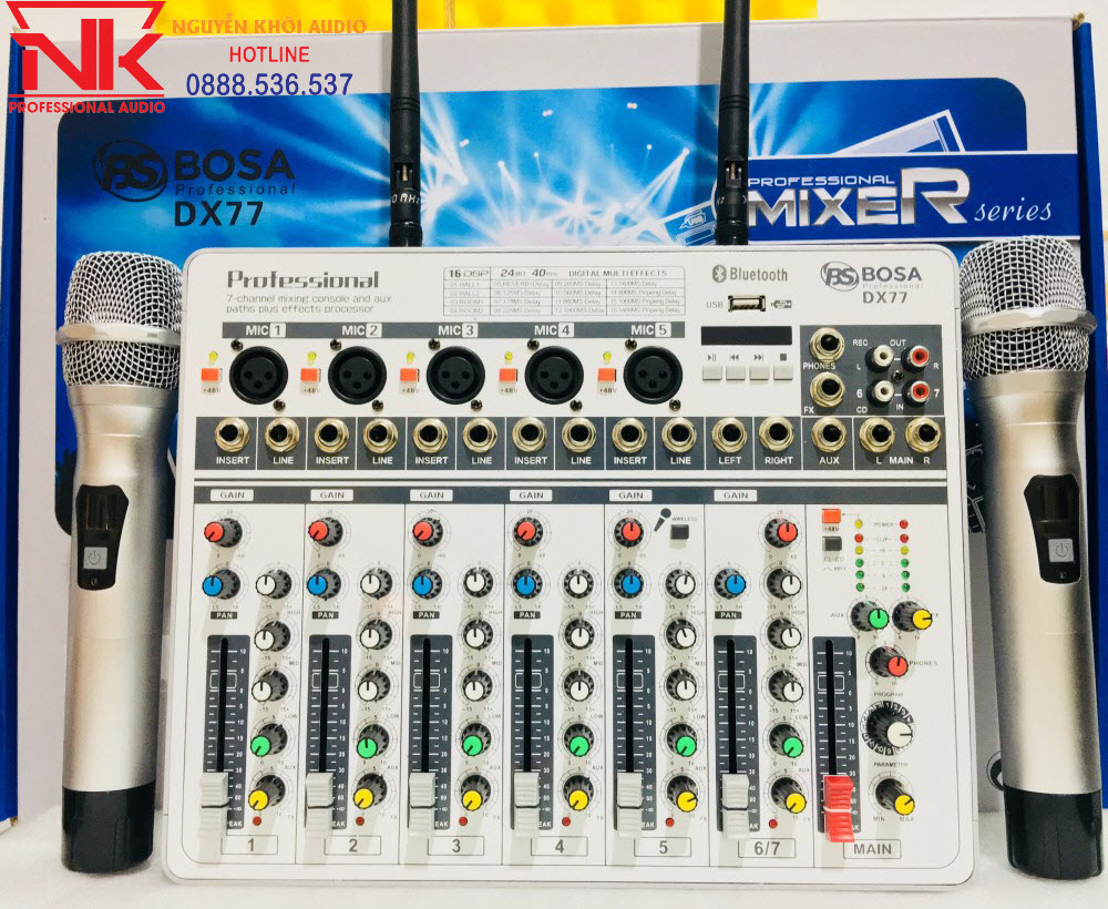 Mixer tích hợp Micro Bosa DX77