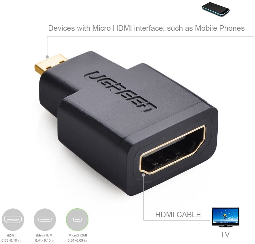 Đầu đổi Micro HDMI sang HDMI Ugreen 20106