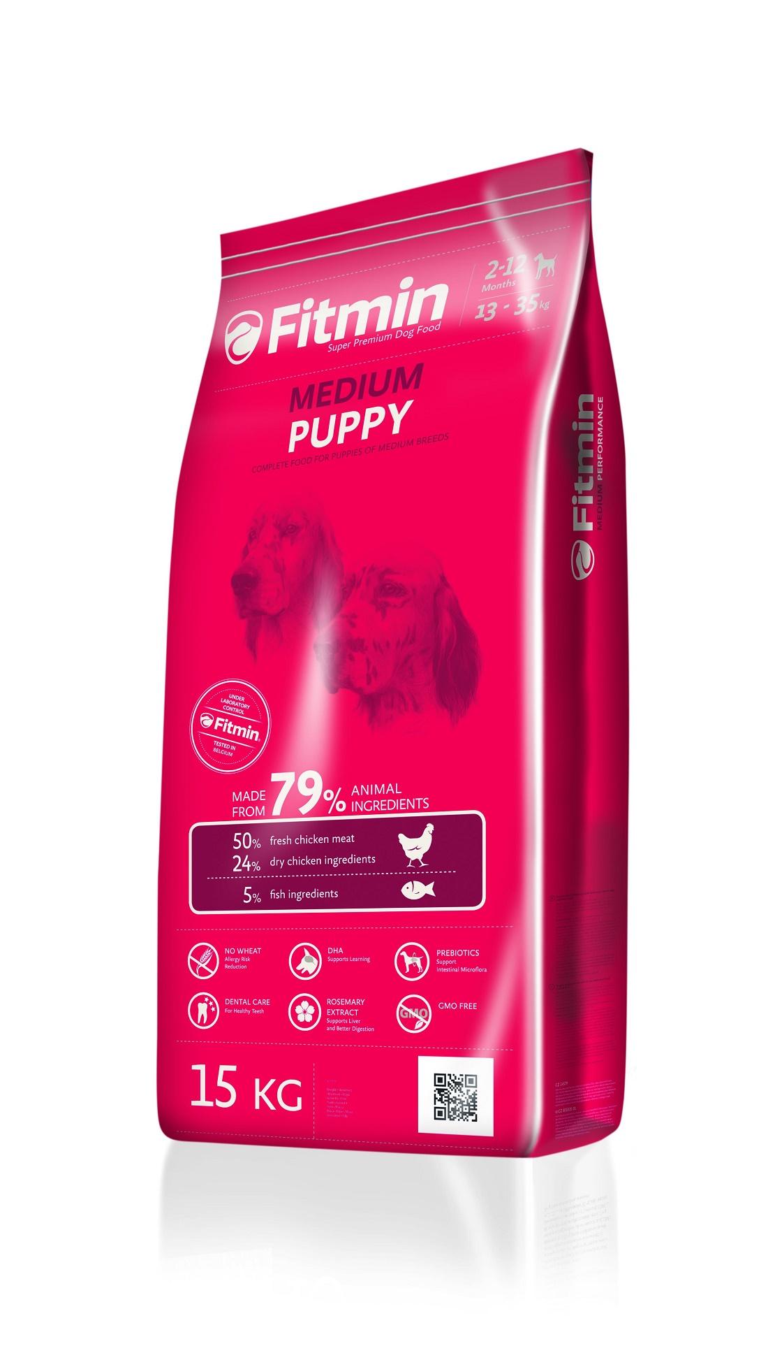 Thức ăn cho chó Fitmin Medium Puppy - 15kg