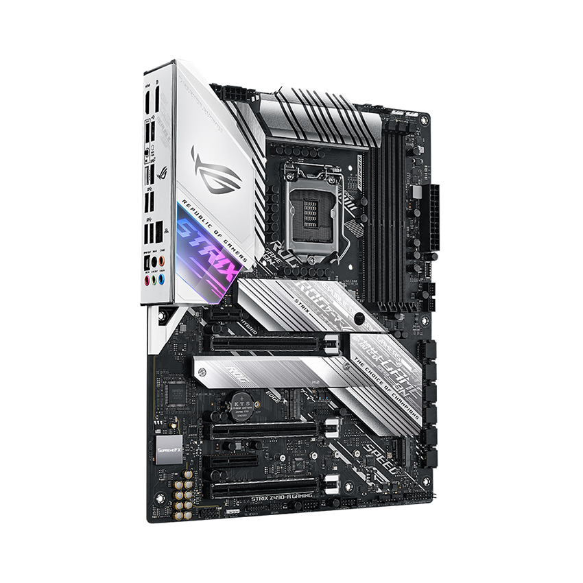 [Trả góp 0%]Mainboard ASUS ROG STRIX Z490-A GAMING (Intel Z490 Socket 1200 ATX 4 khe RAM DDR4)
