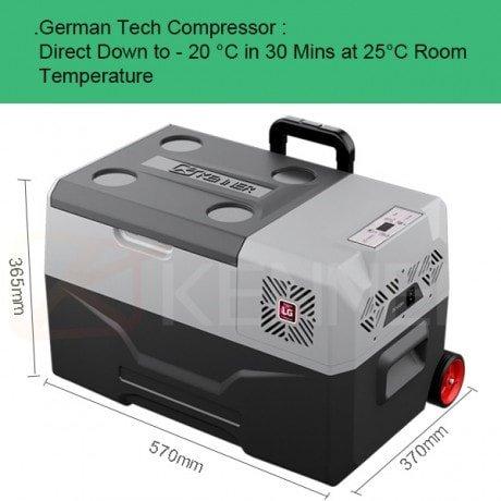Tủ lạnh ô tô mini di động CX30 30L
