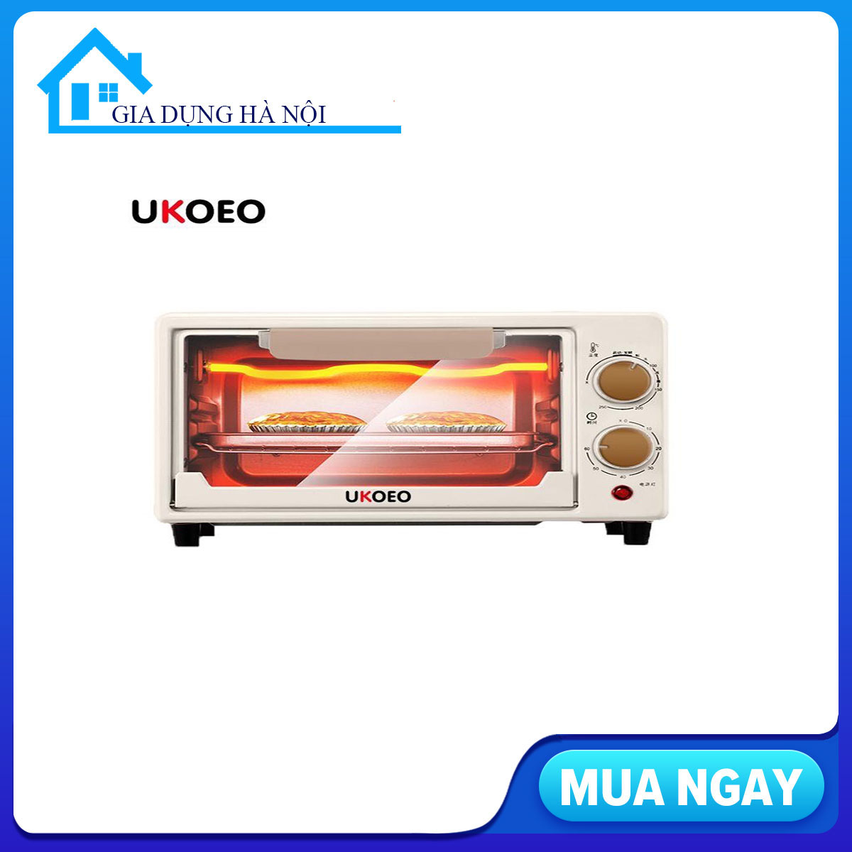 Lò nướng ukoeo D6 11l