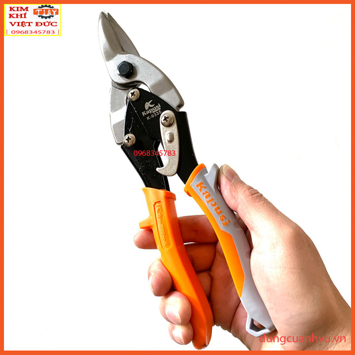 KÉO CẮT TÔN MỎ THẲNG KAPUSI K-0335