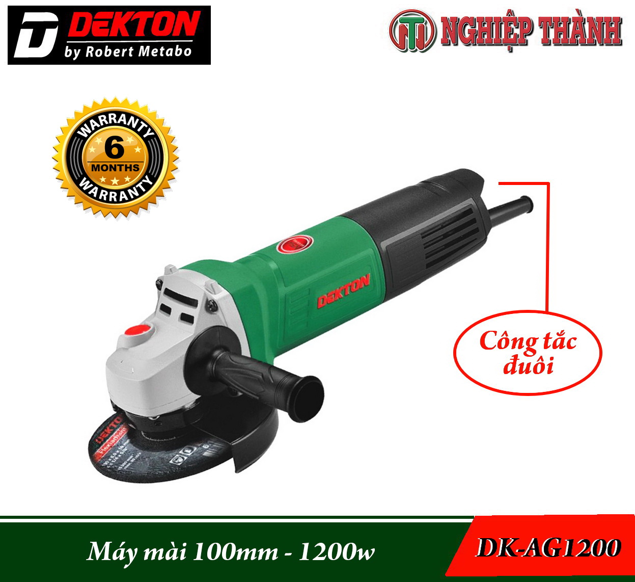 MÁY MÀI DEKTON DK-AG1200