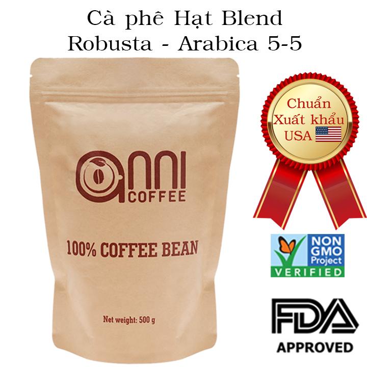 Cà phê hạt Robusta Anni