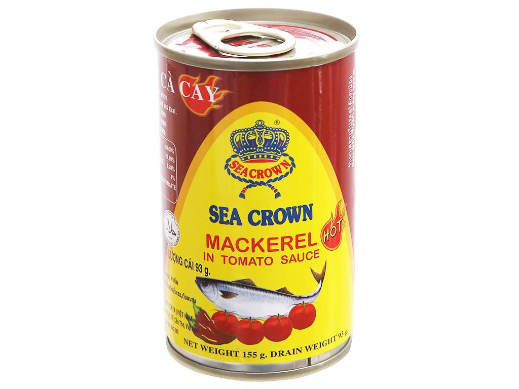 Cá nục sốt cà Cay Seacrown 155g Combo 10 Hộp