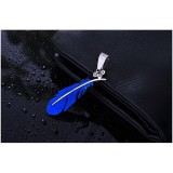 Mặt dây chuyền inox hình lông vũ