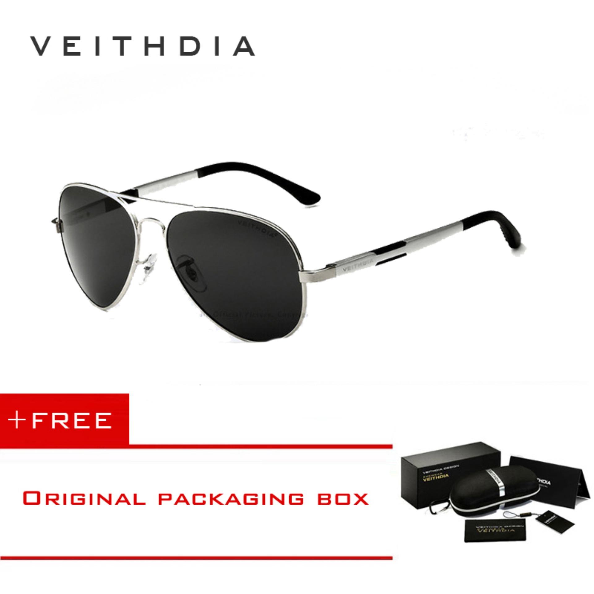 VEITHDIA อลูมิเนียมแม็กนีเซียมอัลลอยด์แว่นตา Polarized Mens แว่นตากันแดดแว่นตากันแดดแว่นตาชายชาย 6695 VEITHDIA อลูมิเนียมแม็กนีเซียมอัลลอยด์แว่นตา Polarized Mens แว่นตากันแดดแว่นตากันแดดแว่นตาชายชาย 6695