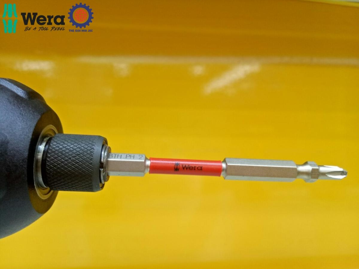 BỘ MŨI VÍT 2 ĐẦU 4 CẠNH WERA 05344490001