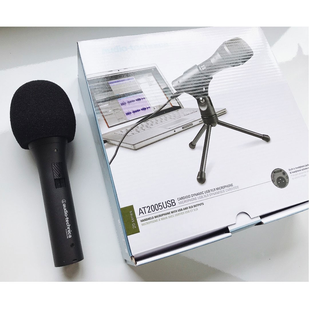 Micro thu âm Condenser USB Audio Technica AT2005USB