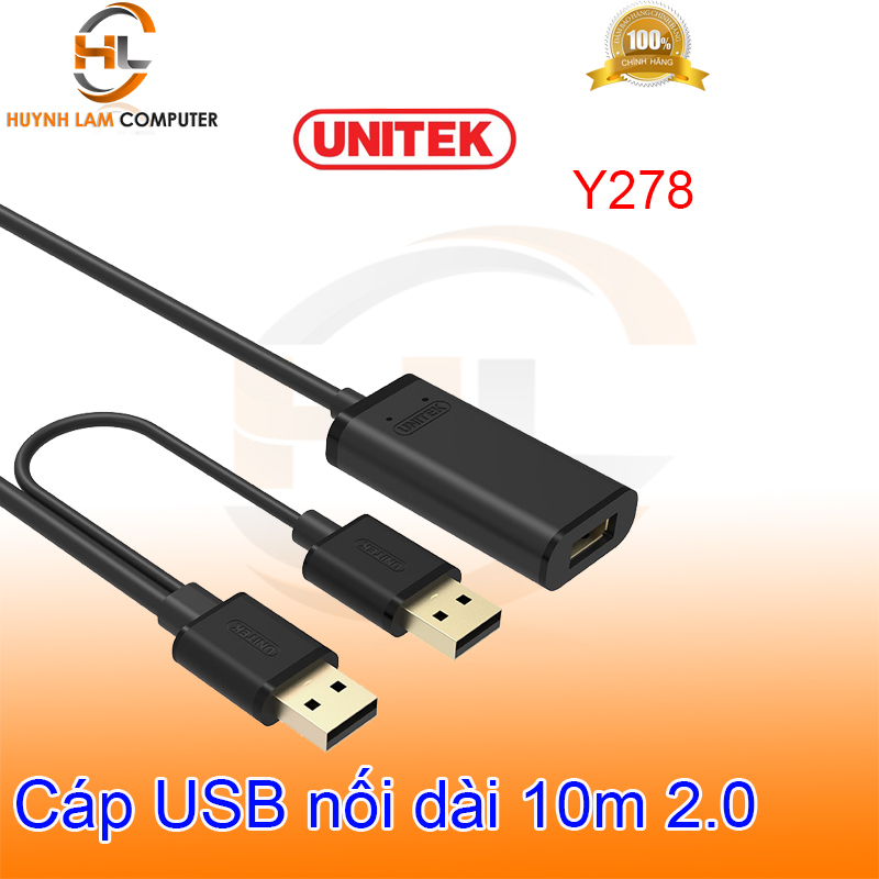 CABLE USB NỐI DÀI UNITEK Y-278