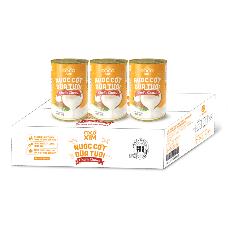 Nước cốt dừa Cocoxim 400ml