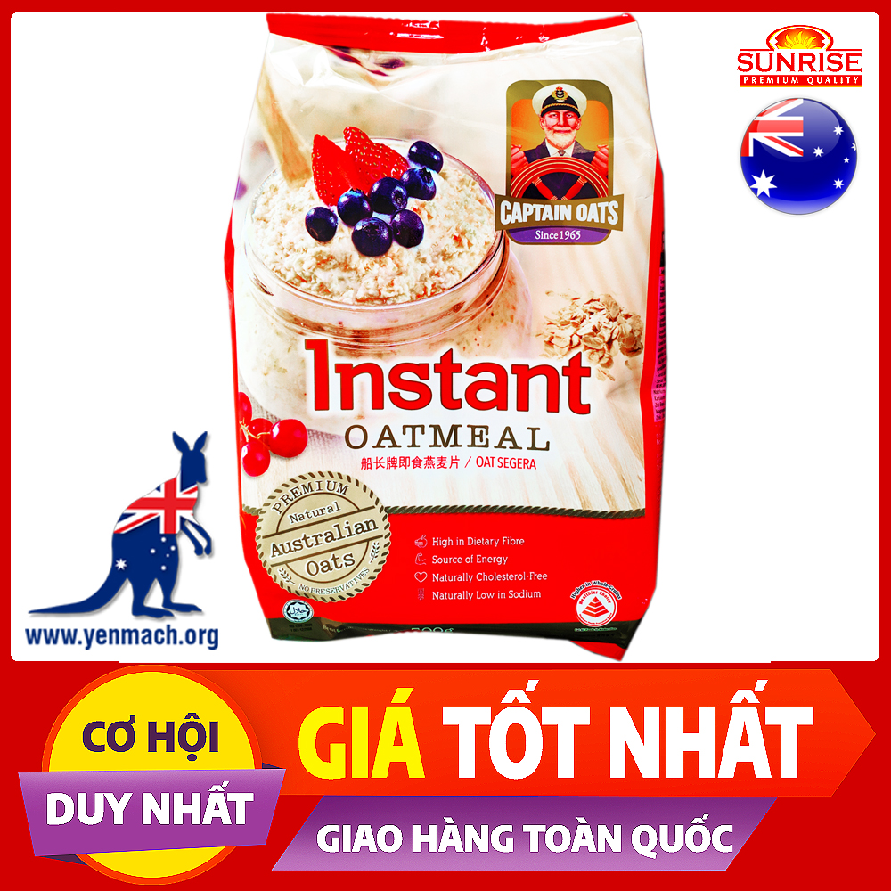 Yến mạch Captain Oats