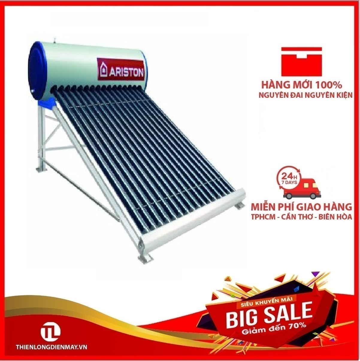 Máy Nước Nóng NLMT Ariston ECO 1812 25 T N SS 150L