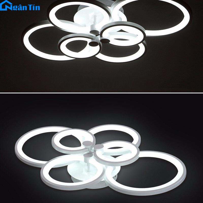 Đèn ốp trần hiện đại  MO-901/8 cánh