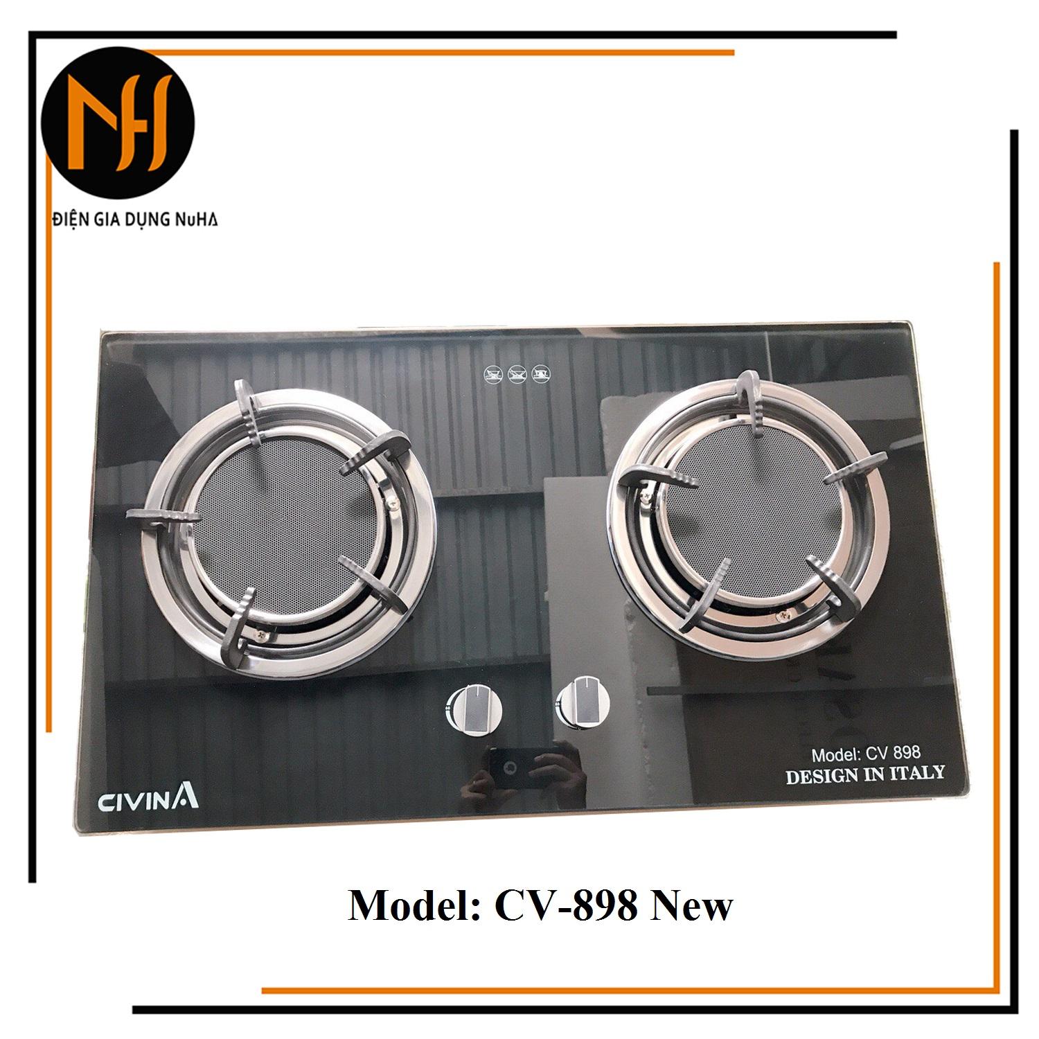 Bếp gas âm hồng ngoại Civina CV-898