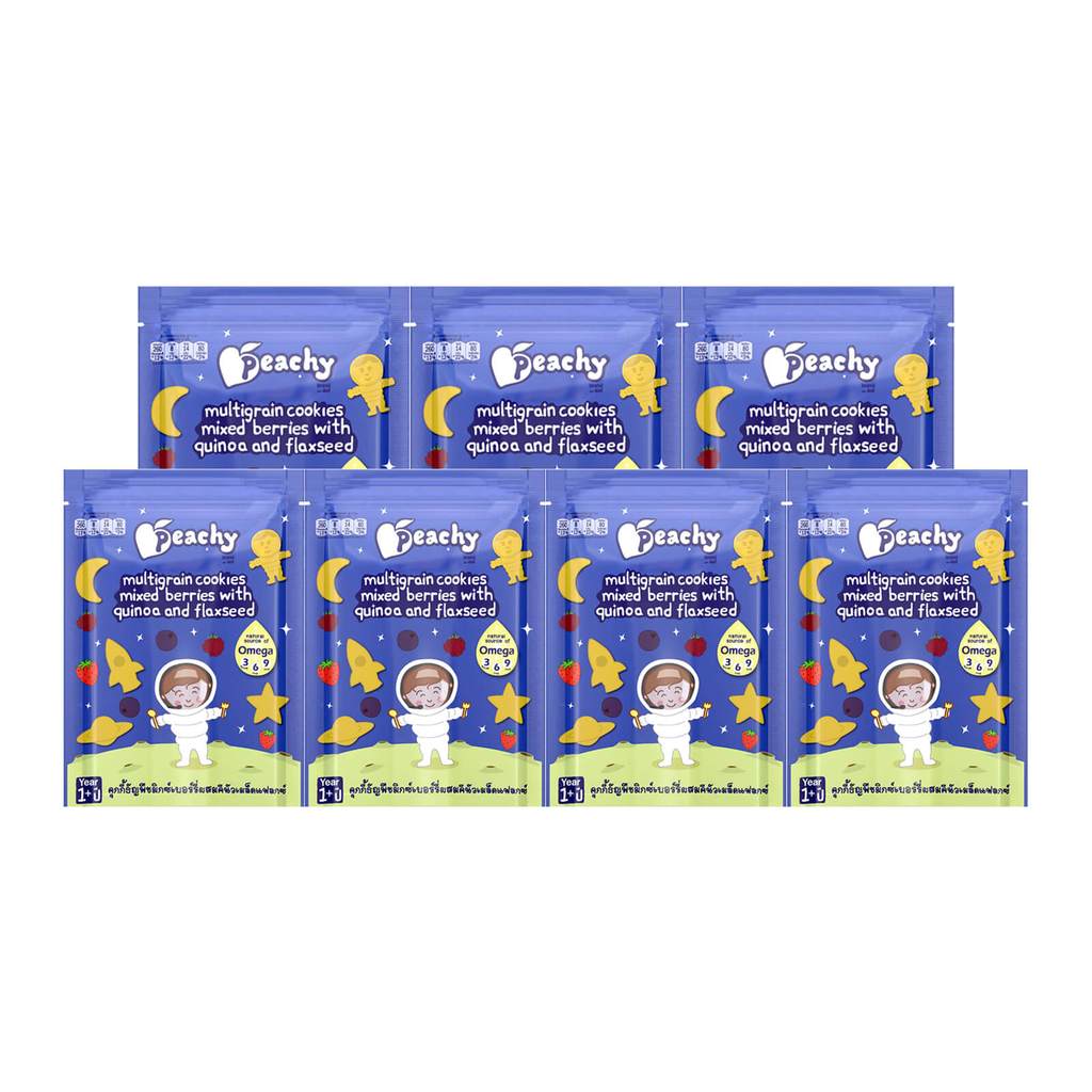 Bánh Cookie Ngũ Cốc Hỗn Hợp Peachy