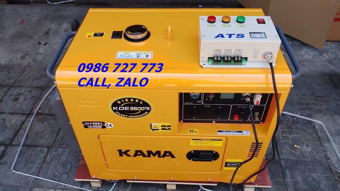 Máy Phát Điện Kama KDE6500TN 5.5 Kw