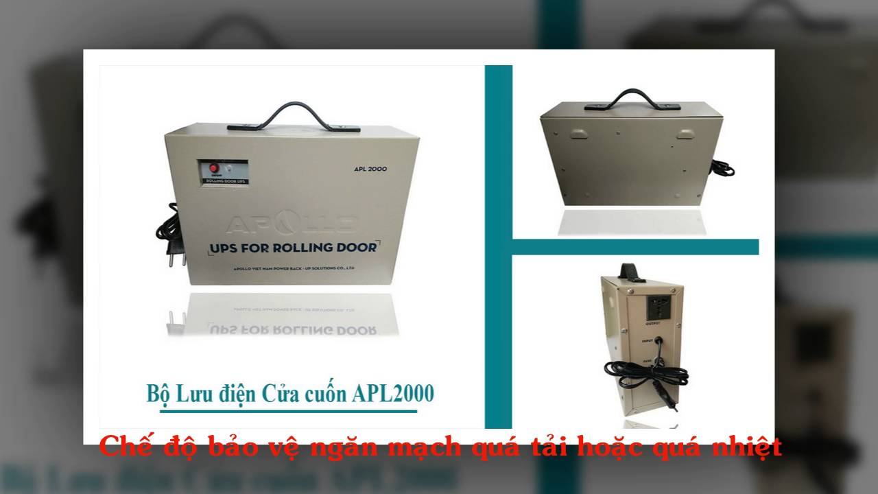 Bộ lưu điện/UPS APOLLO APL1000 1000VA