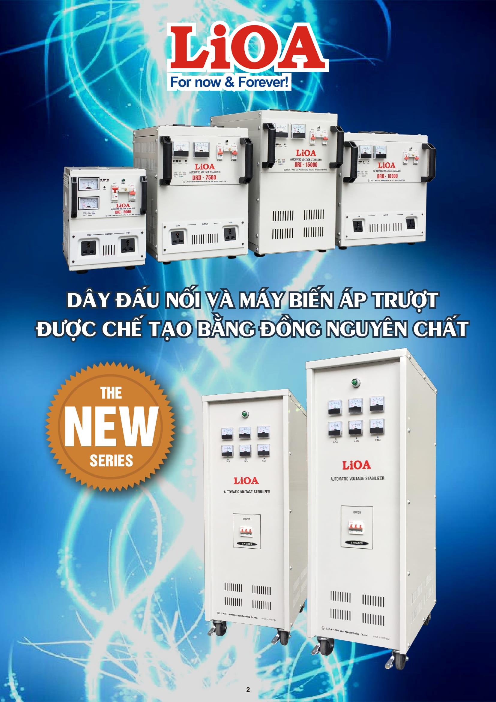 ỔN ÁP 1 PHA LIOA DRI-500II
