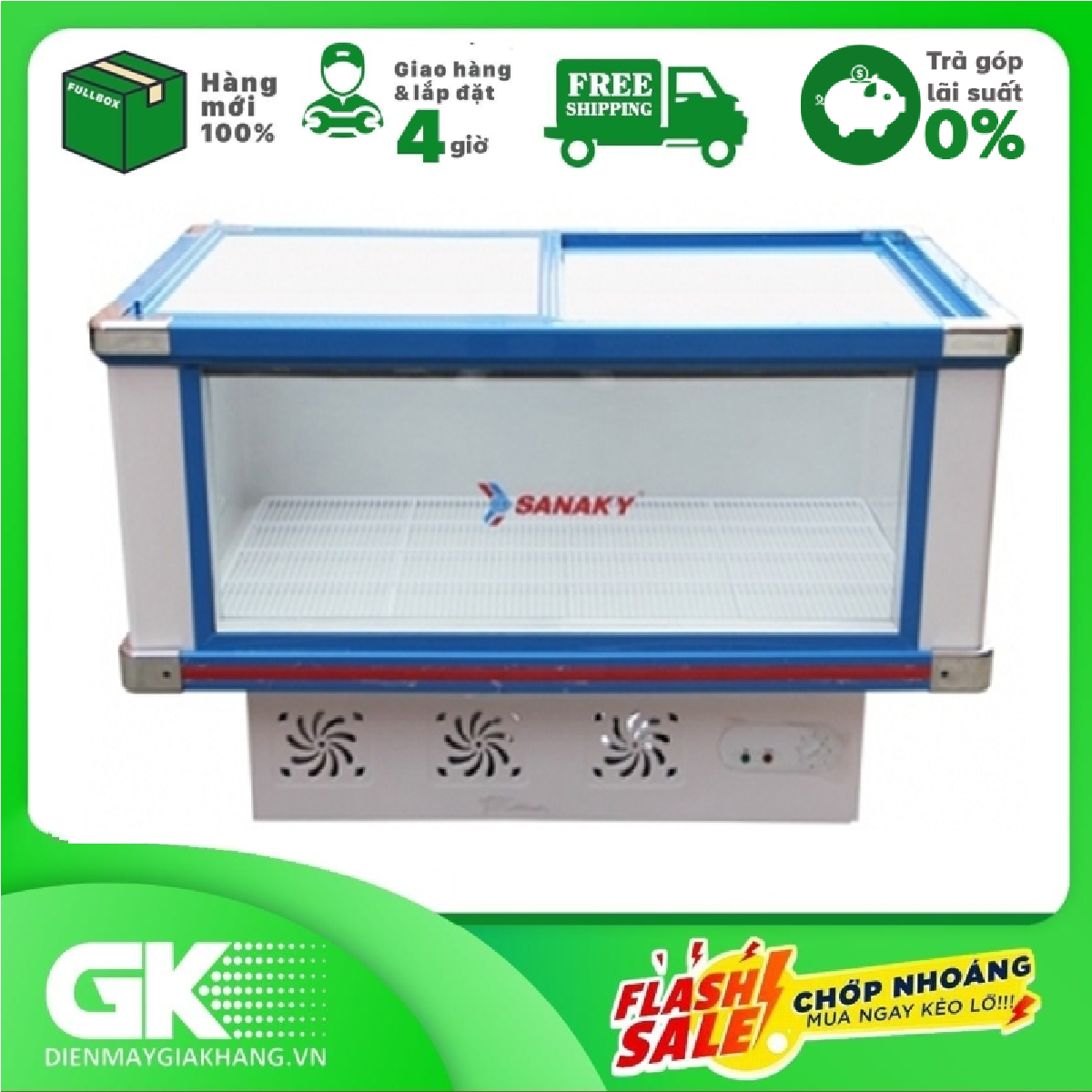 Tủ mát Sanaky VH-288K 280L