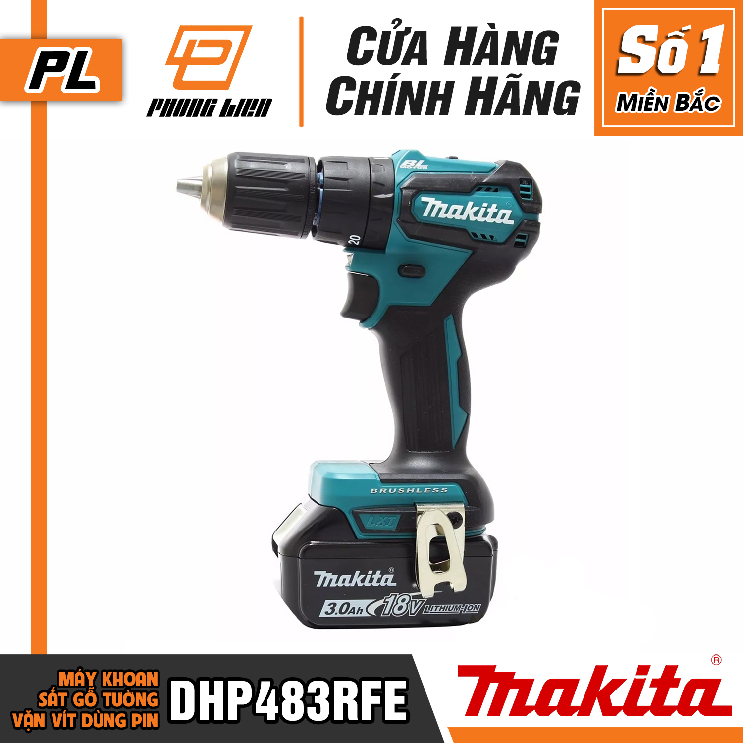 MÁY KHOAN MAKITA DHP483RFE