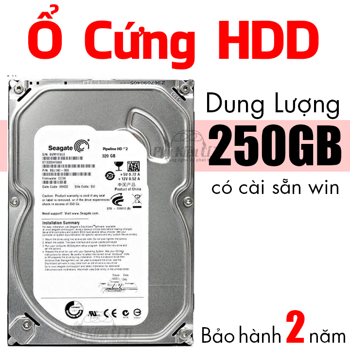 Ổ cứng HDD Seagate 250GB Sata 3