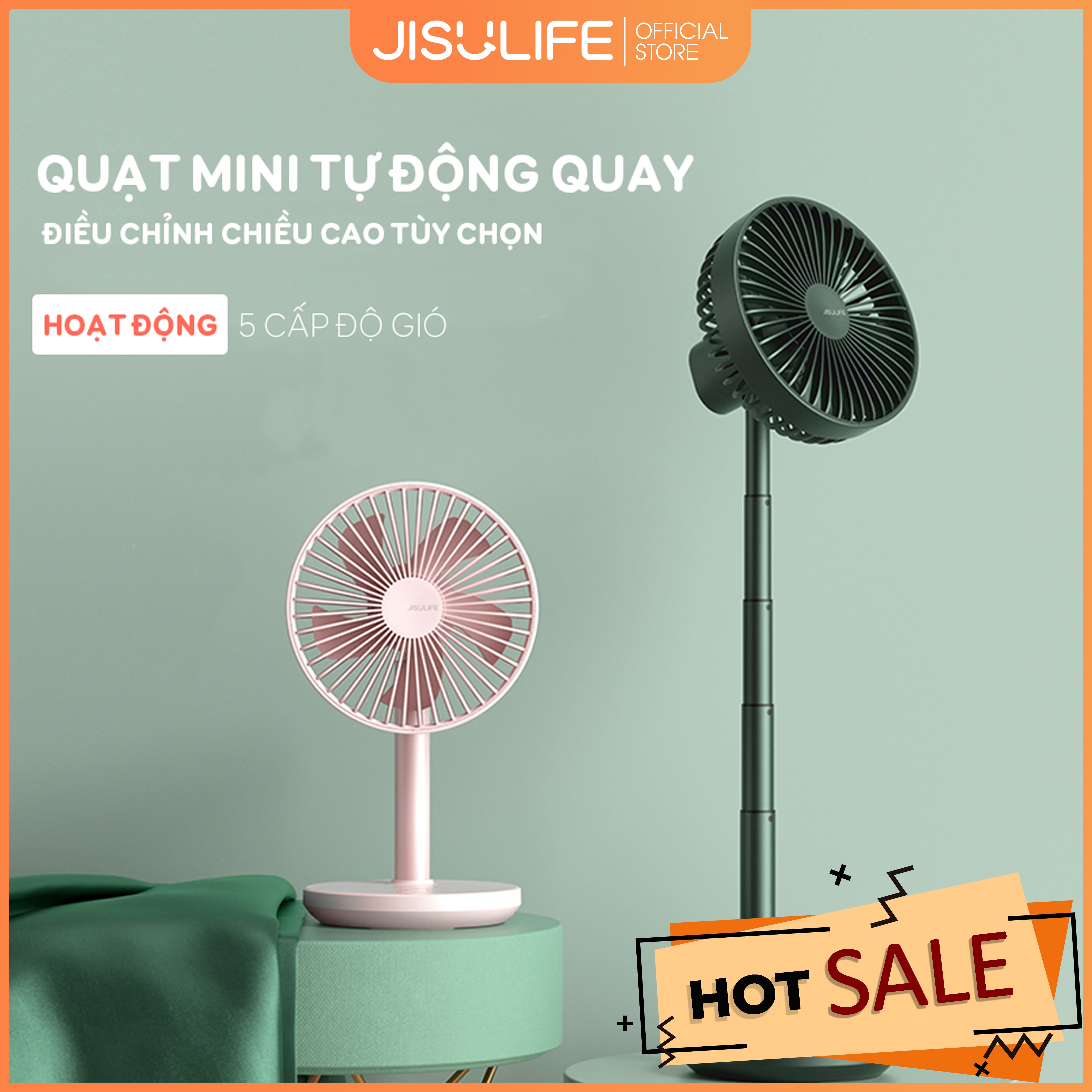 Quạt để bàn Jisulife FA13X