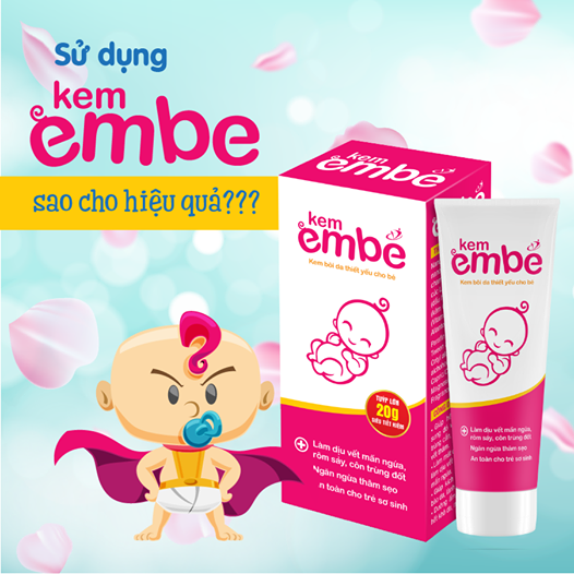 Kem em bé trị rôm sảy cho bé 20g
