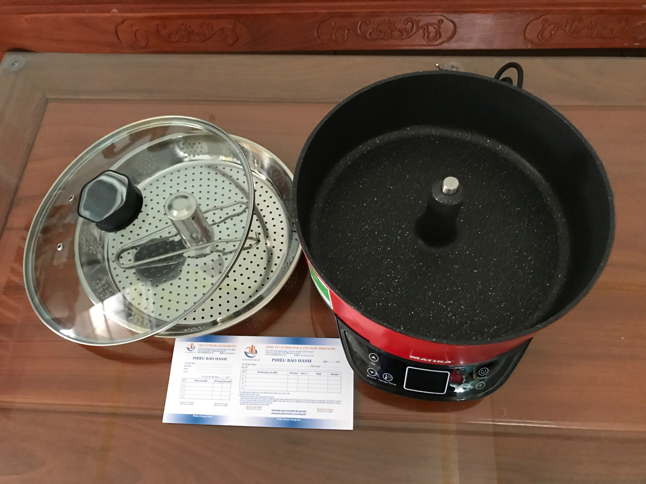 Nồi lẩu điện Matika MTK-9089 5L