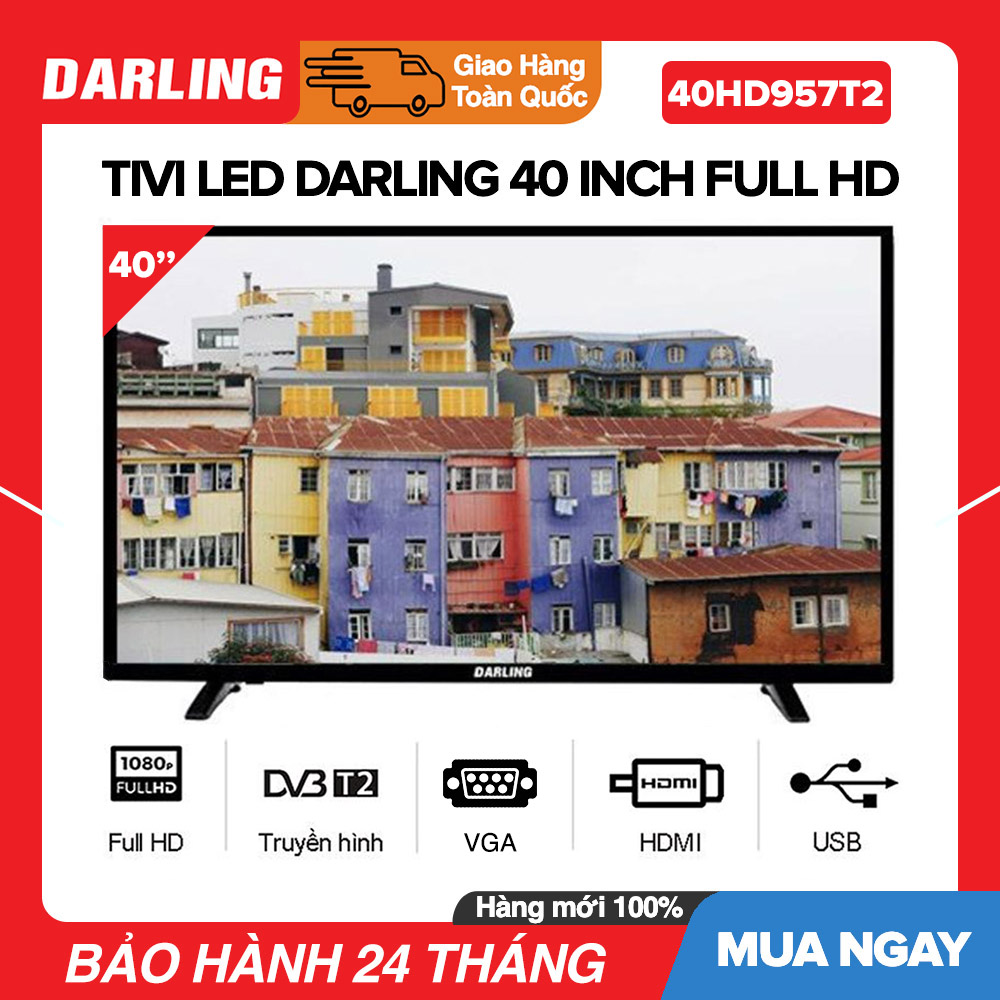 Tivi Led Darling 40HD957T2 40inch