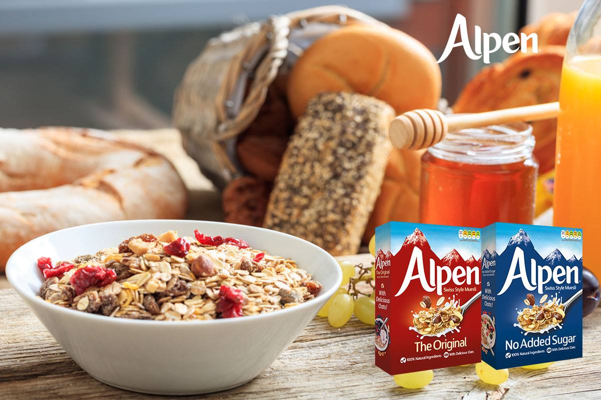 Ngũ cốc ăn sáng Alpen 625g