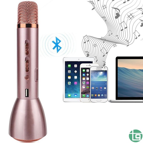 Micro karaoke kèm loa Bluetooth K088