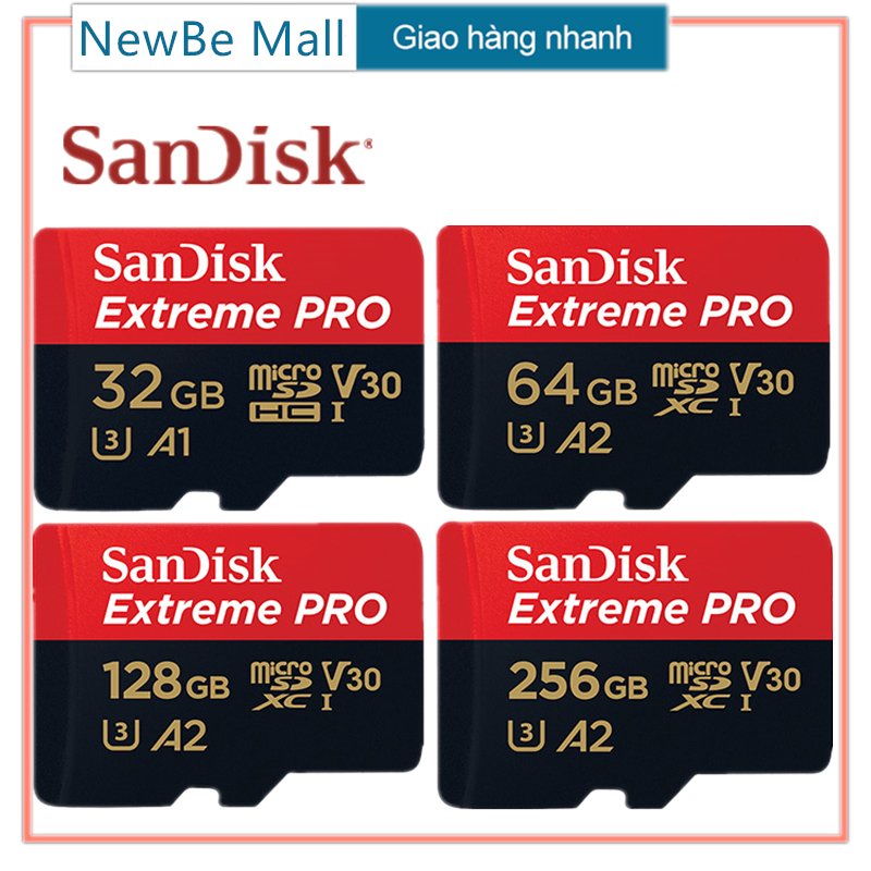 Thẻ nhớ MicroSDXC Sandisk Extreme Pro - 64 GB, 170MB/s