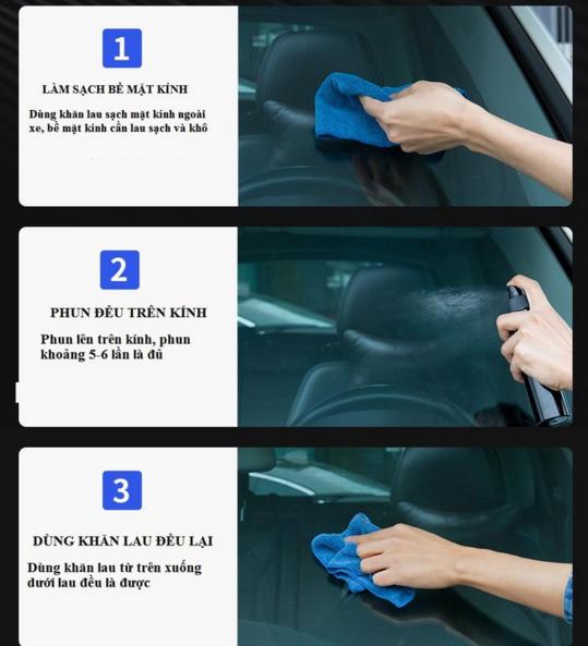 Bình xịt chống đọng nước mưa Baseus Rearview Mirror Rainproof Spray