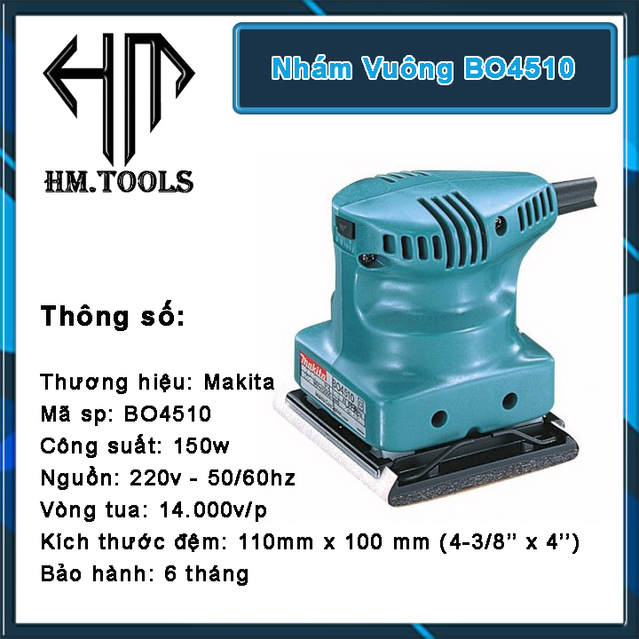 MÁY CHÀ NHÁM MAKITA BO4510