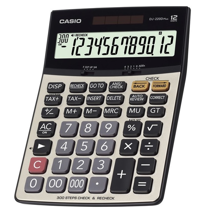 Máy Tính Casio Dj-220D Plus