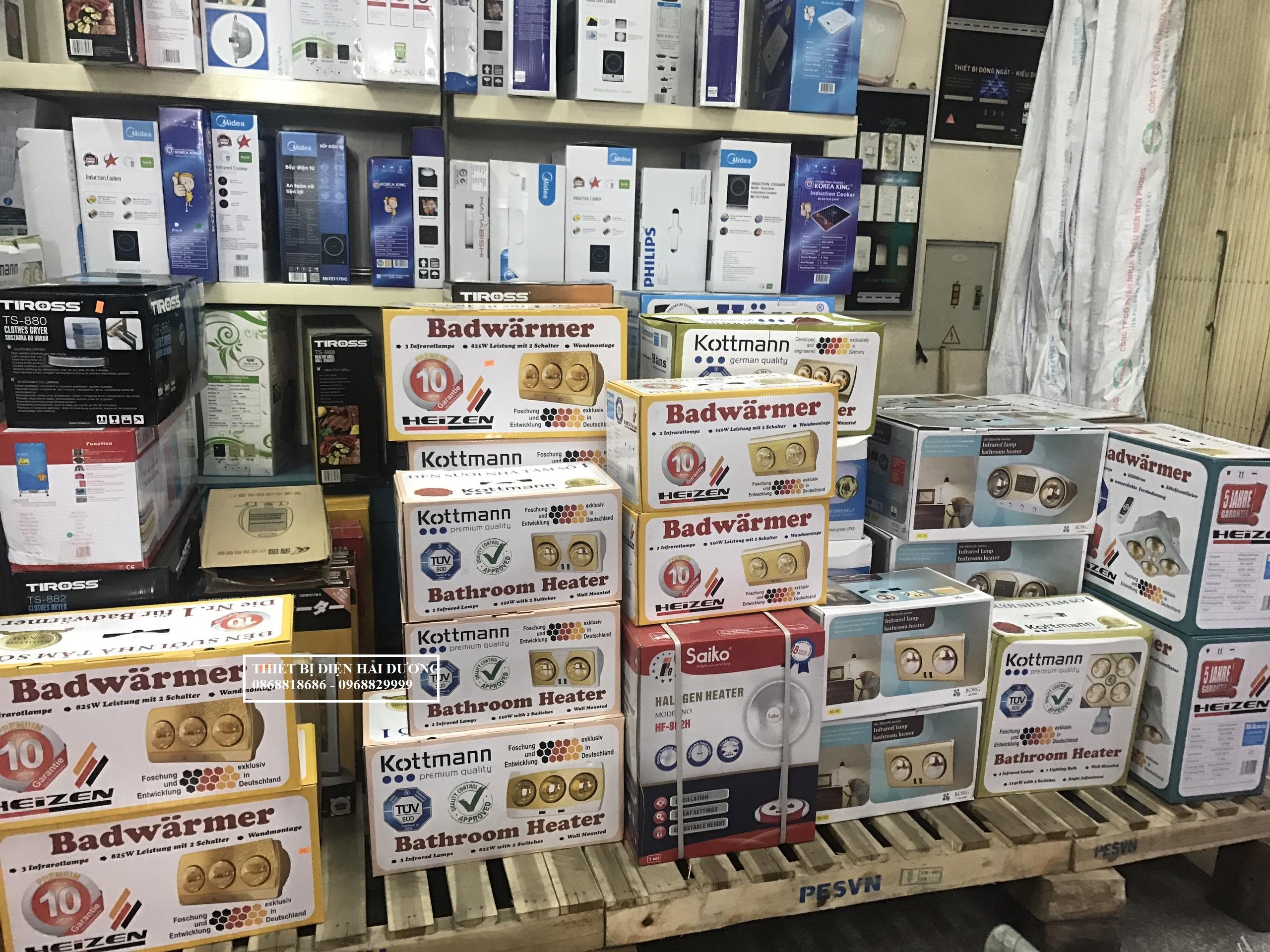 Đèn sưởi nhà tắm Kottmann K2B-NV