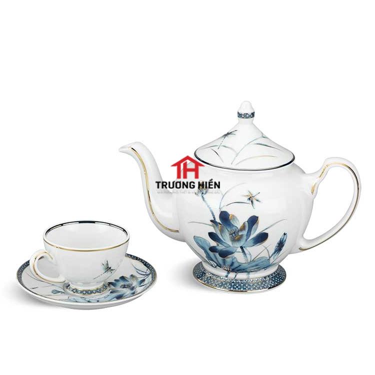 Bộ trà hoàng cung sen vàng 01084034503 Minh Long