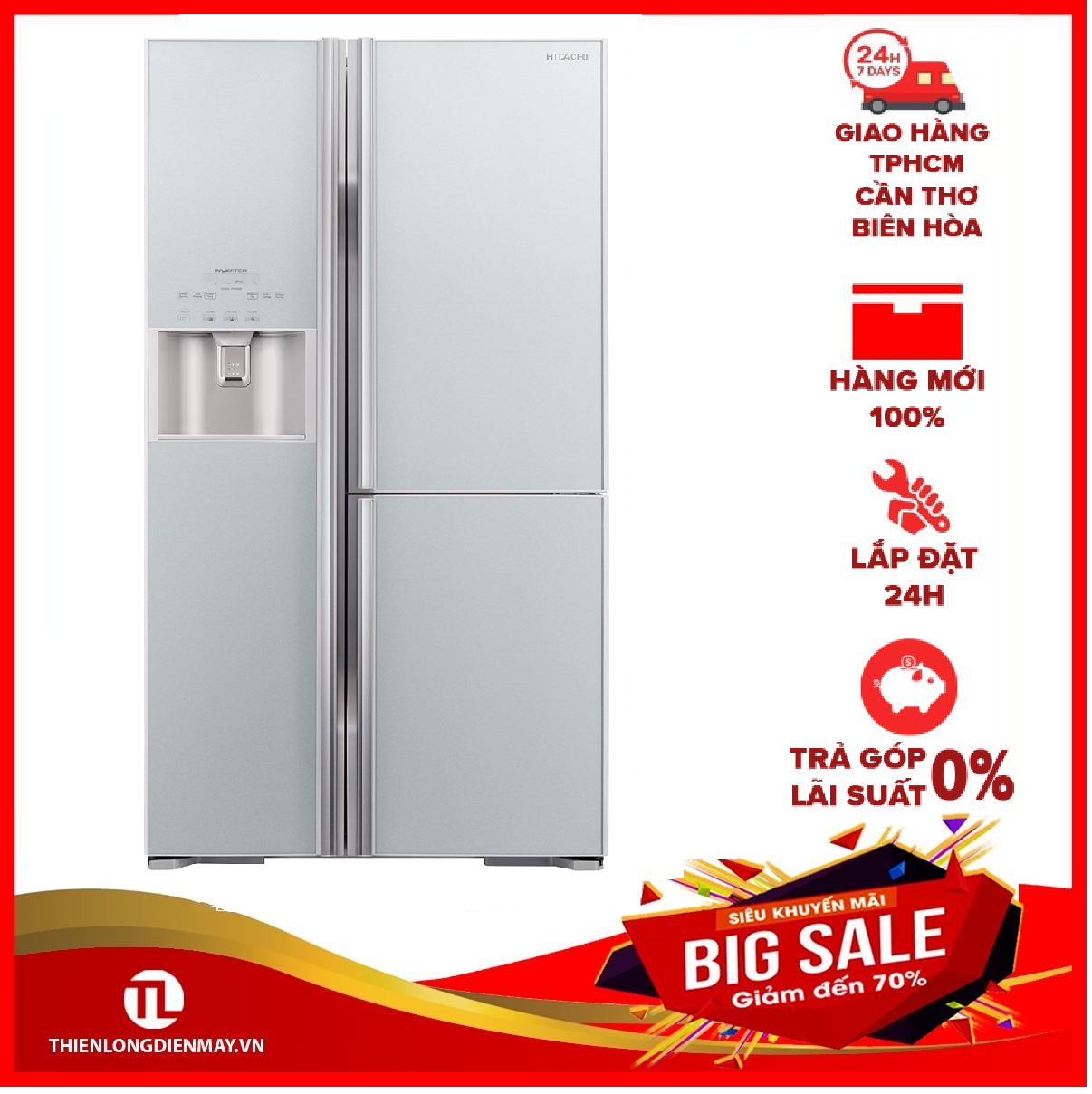 TỦ LẠNH HITACHI R-FM800GPGV2/FM800GPGV2X 584L