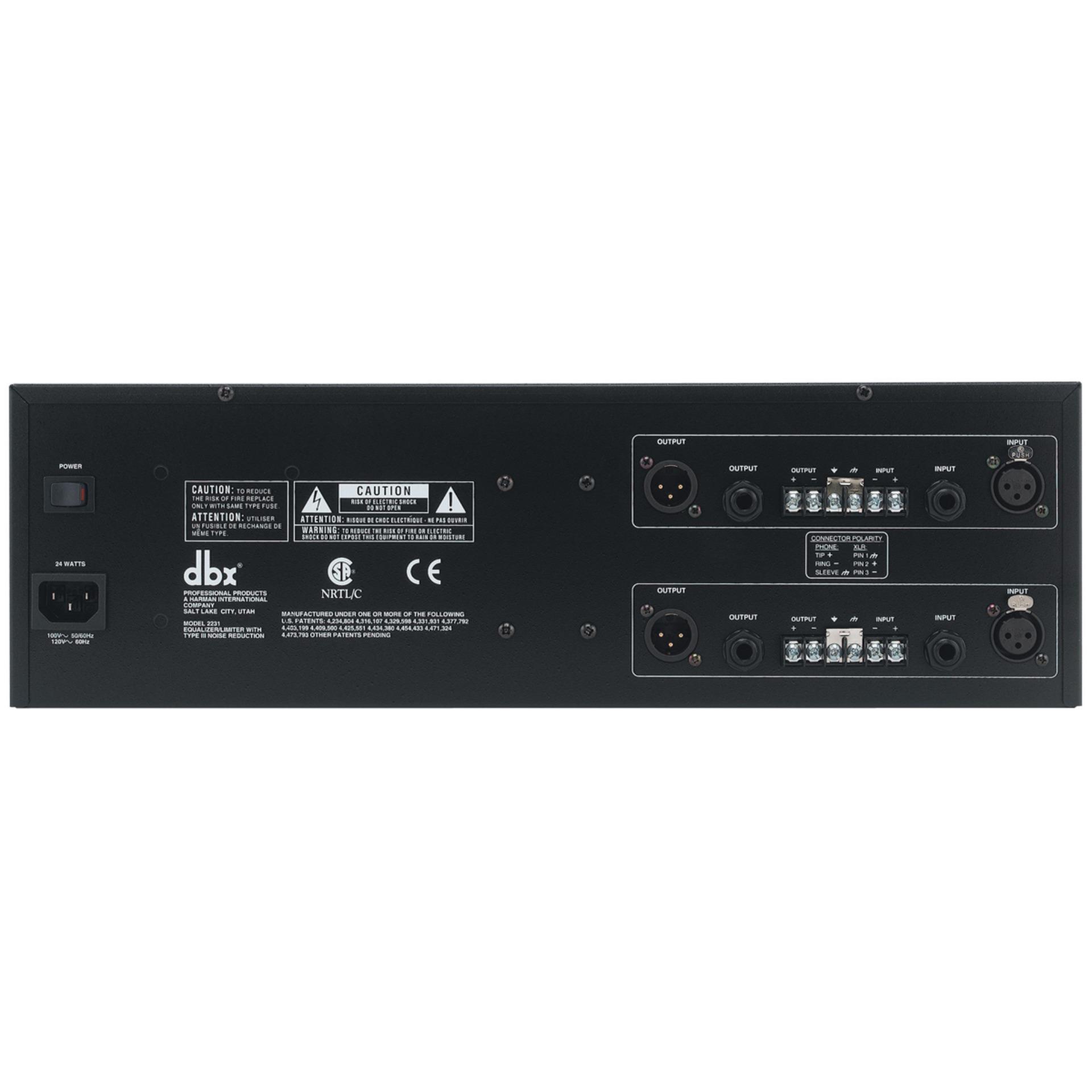 Lọc âm thanh Equalizer DBX-2231