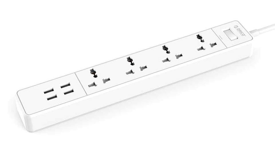 Ổ cắm điện Orico OSC-4A4U-UN
